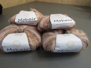 Lot of 4 Knitting Mohair Same run/dye Lot - Picture 1 of 4