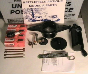 1928-1931 Model A Ford Super Deluxe Tune-up Kit with 12V Coil and Nu-Rex Tool - Picture 1 of 8