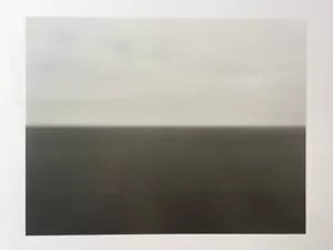 HIROSHI SUGIMOTO TIME EXPOSED LITHO #364 BAY OF BISCAY - BAKIO - Picture 1 of 3
