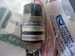 ¡Nuevo! Controles Whitman, W117G-10H-C12L24-X, Ajustable Interruptor de presión 100 psi - Imagen 1 de 3