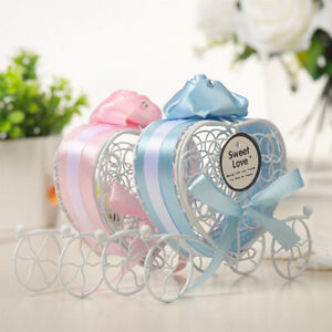 New Candy Boxes Romantic Carriage Sweets Chocolate Box Wedding Party Favors