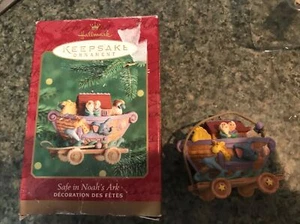 2000 Hallmark Keepsake "Safe in Noah’s Ark" Ornament; Original Box - Picture 1 of 6