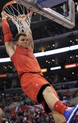 Blake Griffin Signed Auto Christmas Los Angeles LA Clippers Jersey PSA Panini - Image 1 of 4