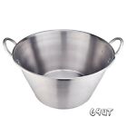 Commercial 69 Qt Stainless Steel Large Cazo Para Carnitas Caso Cooking