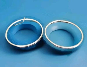 Erick's argento sterling 2. 1/4 di pollice orecchini cerchio largo Taxco.925 - Foto 1 di 6