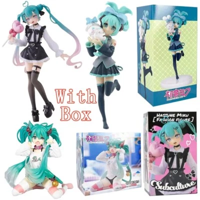 20CM Hatsune Miku x Cinnamoroll Anime Figure Kawaii Collectible Model Gift - Image 1 of 4