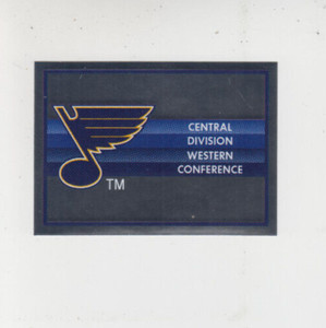 16/17 Panini NHL Sticker Collection St. Louis Blues Team Logo Foil Sticker #401