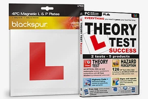 Magnetic L Plates Driving Theory Test Success 2023 Hazard Perception DVDROM BNIB - Bild 1 von 4