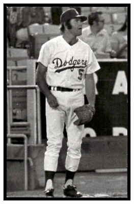 Postal de béisbol vintage de Ken McMullen de los Dodgers de Los Ángeles PCLD Foto 1 de 2