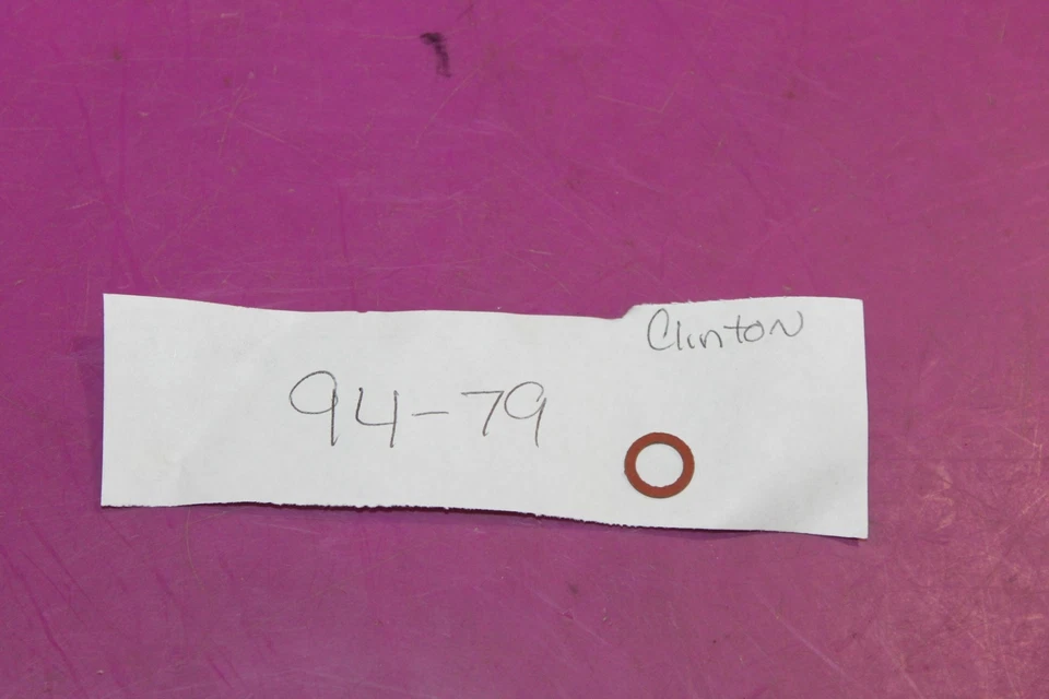 NOS Clinton Gasket. Part 94-79. Old # 3975. Acquired from a closed dealership. - Image 1 of 1