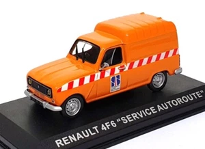 Altaya 1/43 Scale R4F6O - Renault 4F6 Van (Service Autoroute) Orange - Picture 1 of 5