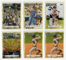 2010 Topps More Tales of the Game - Lot of 6 - incl 2 Stephen Strasburg