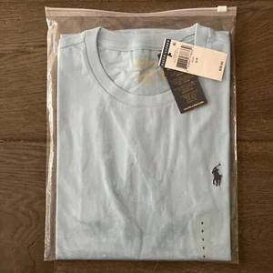 Polo Ralph Lauren Azure/Navy Logo T-Shirt Men’s Size S - Picture 1 of 1