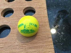 Vintage | John Deere | Yellow and Green | Marble | 1970s - Picture 1 of 4