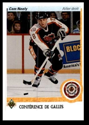 1990-91 Upper Deck French Cam Neely Boston Bruins #493 - Image 1 of 2