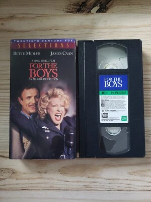 **For The Boys - Bette Midler & James Caan (VHS, 1991) Foto 1 de 3