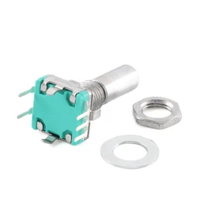 Rotary encoder with switch EC11 Audio digital potentiometer Handle 20mm 5 Pins - Picture 1 of 4