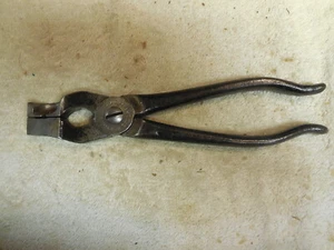 Vintage Heaton's Button Fastener Pliers Patented Oct 19, 1875 Solmer's Prov. RI - Picture 1 of 6