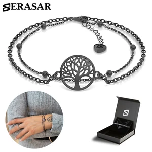 SERASAR | Women's [Life] Braclets 18K Gold Plated 925 Sterling Silver - Picture 1 of 25