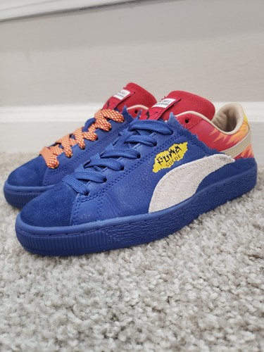 Scarpe basse PUMA scamosciate strati Firecracker Jr taglia giovanile 4 385123 01