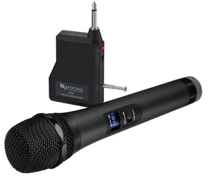 Wireless Microphone, Handheld Dynamic Microphone Wireless mic System for Karaoke - Picture 1 of 9