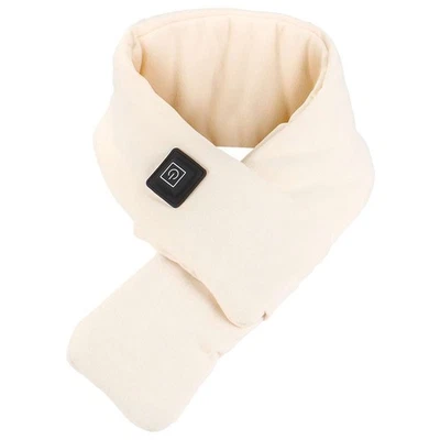 3Modes 加热围巾 电动 USB 可充电颈部加热垫 披肩 柔软 冬季 — 第 1/4 张图片