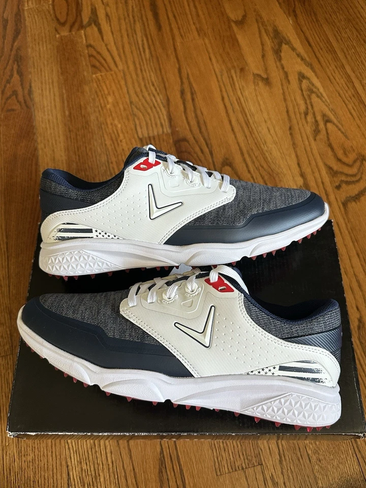 Callaway Men's Coronado V3 Golf Size 10 Red White Blue |CG410WBD|