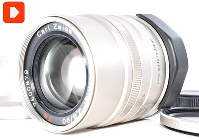 [MINT] CONTAX Carl Zeiss Sonnar 90mm F/2.8 T* G #00878 Lens for G1 G2 from JAPAN - Image 1 of 4