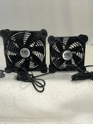 AC INFINITY 2 Cooling Fans S7 120mm Fan For Cooling Computers And Electronics - Image 1 of 4
