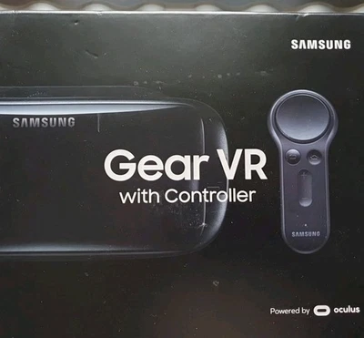 Samsung Gear VR Smartphone VR Headset with Controller Black - Image 1 of 4