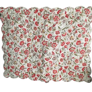 Pottery Barn Shams Standard Set of 2 Floral Pink Flowers 100% Cotton Envelope - Picture 1 of 11