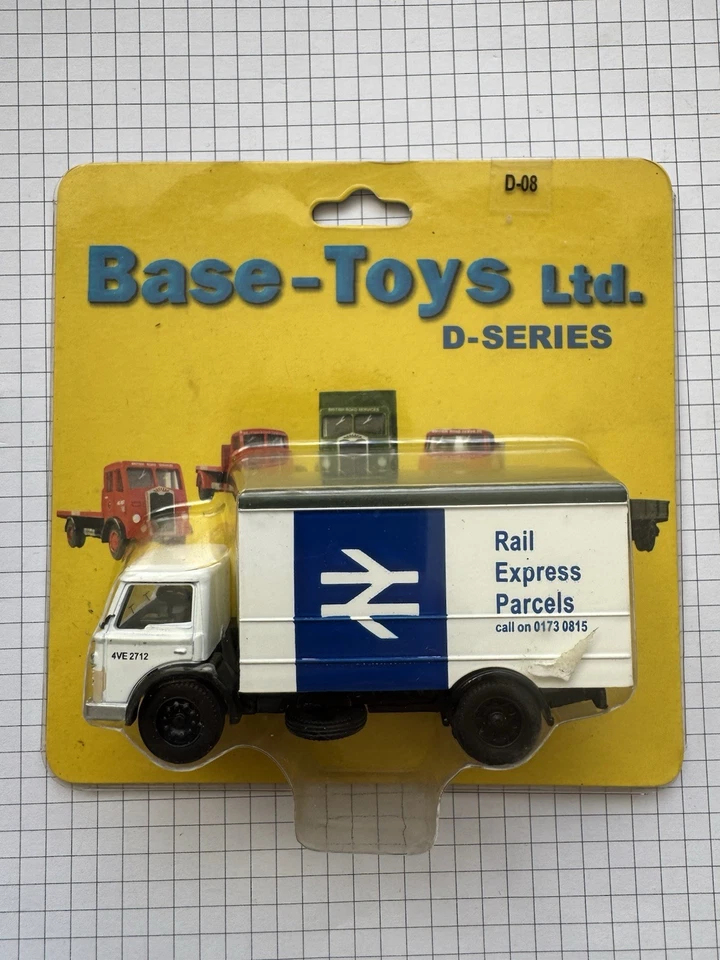 Base Toys Ltd D Series Rail Express Parcels Truck D-08, BRAND NEW / BOXED  - Image 1 of 4