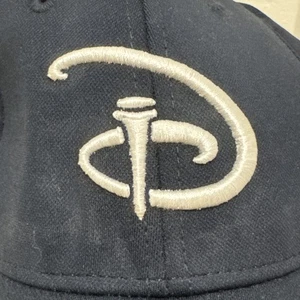 Gorra de golf Walt Disney World azul marino blanco bordada talla L XL - Imagen 1 de 6