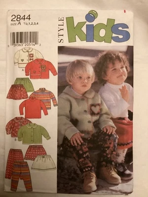 STYLE  Kids Unisex 4 in 1, Jackets, Skirt, Pattern Pattern 6 months to 4 years - Image 1 of 2