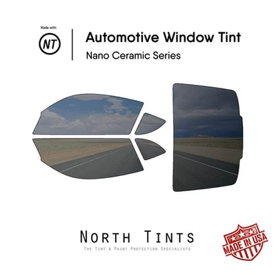 Película de tinte de ventana precortada nano cerámica vidrio para automóvil para Porsche Cayman 2006-2012 Foto 1 de 4