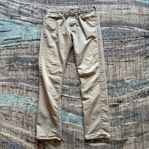 Men's Patagonia Mojave Khaki Iron Clad Performance Twill Outdoor Jeans 33 x 34 - Picture 1 of 11