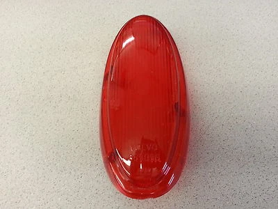 Volvo 120 122 1960 nuevo stock antiguo lente luz trasera 659096 todo rojo  Foto 1 de 4
