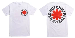 NWT 3XL Red Hot Chili Peppers Rock n Roll Licensed Premium T-Shirt White - Picture 1 of 11