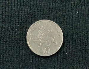 2002 United Kingdom 10 Ten Pence Coin Circulated - Picture 1 of 2