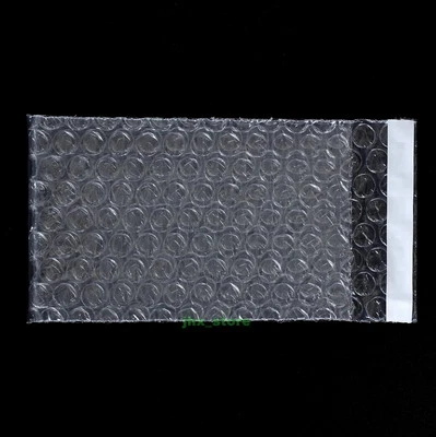 25 PCS Bubble Pouches Envelope Cushioning Packaging Bag 3" x 5.9"_80 x 150+20mm - Image 1 of 4