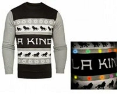 Nuevo con etiquetas Suéter Feo LED con Licencia Oficial Los Angeles Kings Talla XL Envío Gratis Foto 1 de 4