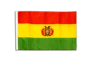 Bolivien Banner bolivianische Fahnen Flaggen 30x45cm - Picture 1 of 1