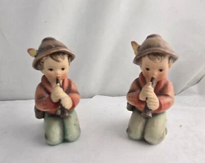 Goebel Hummel 214-H Figure Set TMK Germany "Little Tooter" Shepard Nativity - Picture 1 of 10