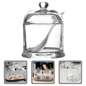 Contenitore porta spezie in vetro per spezie per cucina Clear Glass Pross Canister - Foto 1 di 12