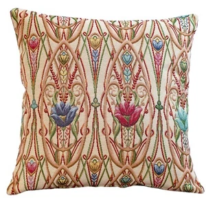 Classic Art Deco Cushion. 17x17" Square Cover. Traditional Mackintosh Tapestry. - Picture 1 of 1