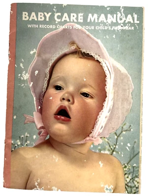 Vintage 1944 Parents' Magazine Baby Care Manual, First Year Charts, used (G6) - Image 1 of 4