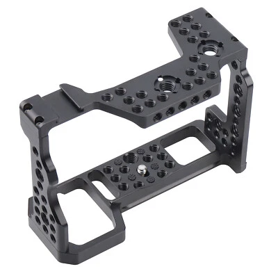 CNC Aluminum Camera Cage Extension Frame Cold Shoe for Sony A9 A7RIII A7III A7M3 - Image 1 of 4