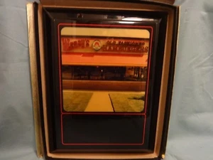 Vintage Wendy's Old Fashioned Hamburgers Wall Plaque 14" x 10" - Picture 1 of 3