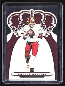 2019 Chronicles Crown Royale Dwayne Haskins #CR-5 RC Washington Commanders - Picture 1 of 2