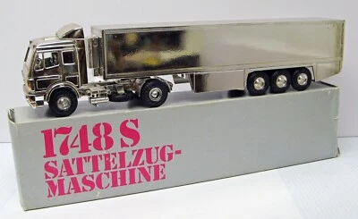 Mercedes 1748S Promo plateado 1/43 NZG 313 Alemania Occidental MB Foto 1 de 4